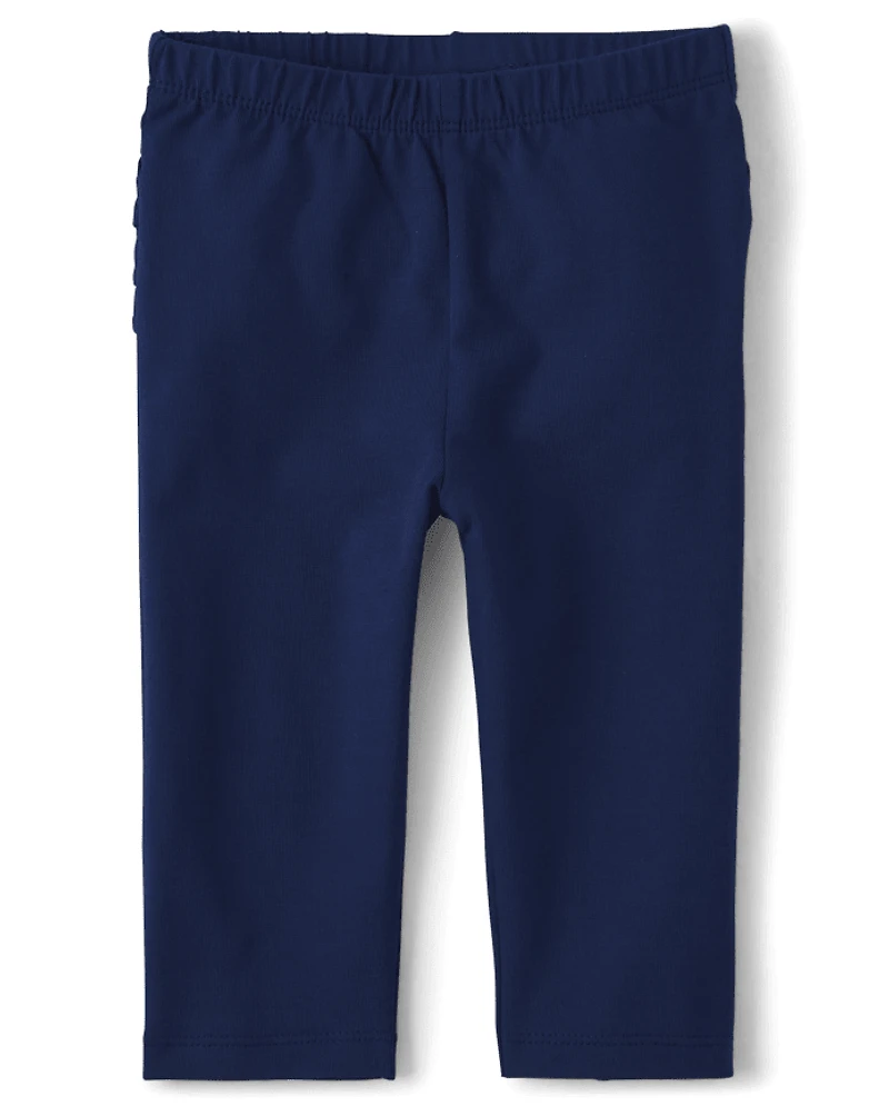 Ensemble de 2 Leggings volants et fleurs pour bébés filles