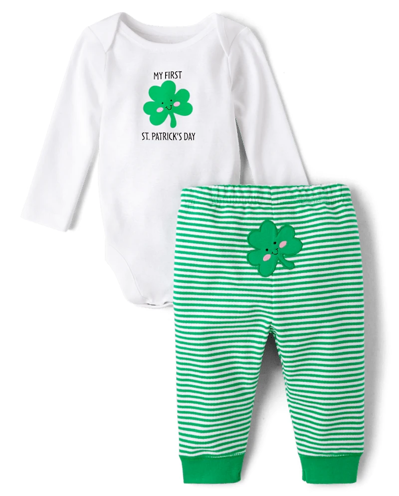 Baby First St. Patrick's Day 2-Piece Playwear Set