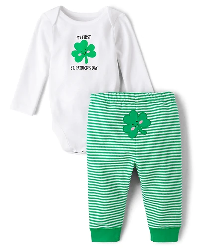 Baby First St. Patrick's Day 2-Piece Playwear Set