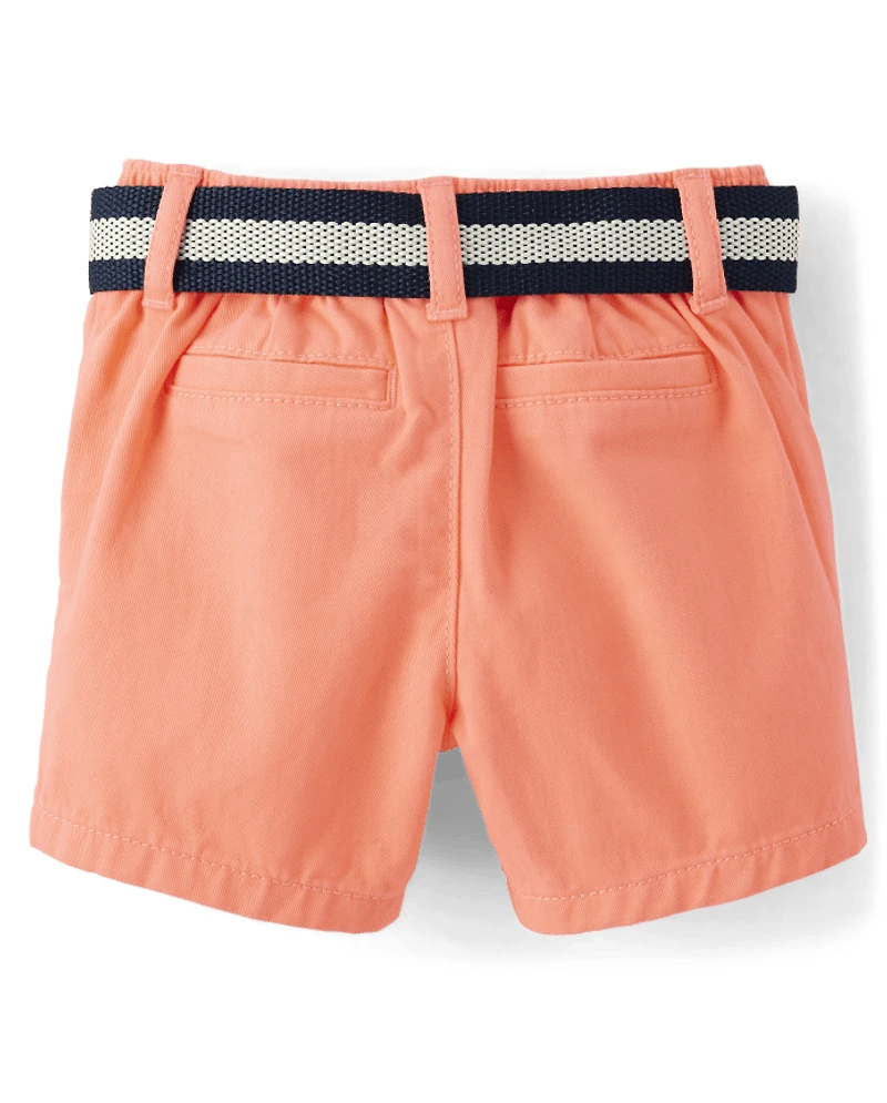 Baby Boys Dad And Me Striped Chambray 2-Piece Outfit Set