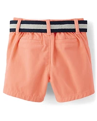 Baby Boys Dad And Me Striped Chambray 2-Piece Outfit Set