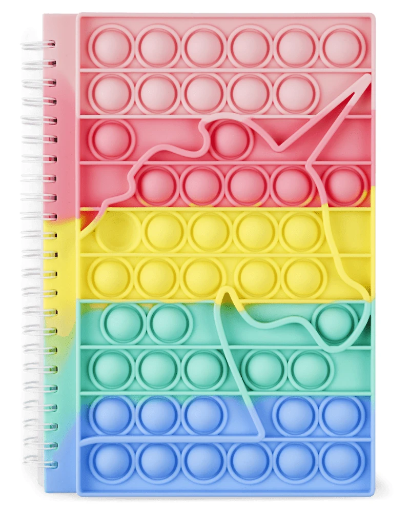 Girls Unicorn Fidget Notebook