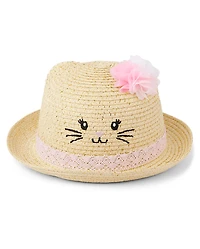 Baby Girls Cat Fedora