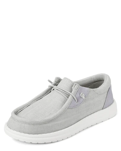 Kids Slip On Deck Shoes