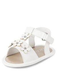 Baby Girls Flower Sandals