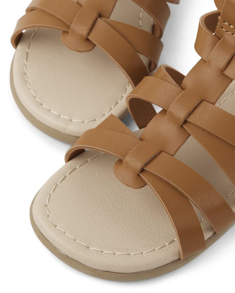 Sandales gladiateur pour petites filles