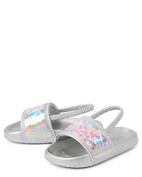 Toddler Girls Shakey Heart Slides