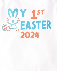 Baby First Easter Graphic Bodysuit
