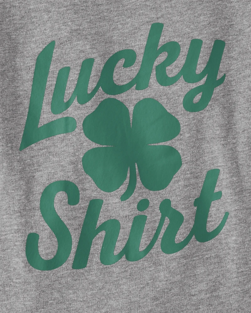 Baby And Toddler Boys Lucky Graphic Tee