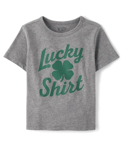 Baby And Toddler Boys Lucky Graphic Tee