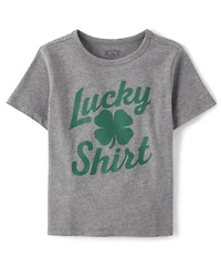 Baby And Toddler Boys Lucky Graphic Tee