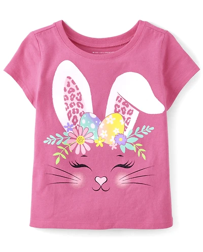 Bébé Et tout-petit, fille Easter Bunny T-shirt imprimé