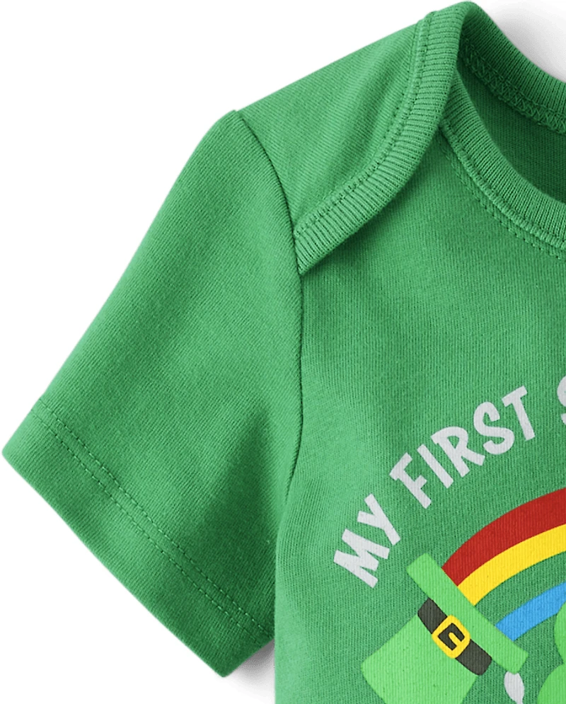 Baby First St. Patrick's Day Graphic Bodysuit