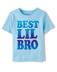 Baby And Toddler Boys Lil Bro Graphic Tee