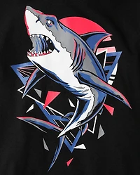 Boys Shark Graphic Tee