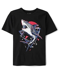 Boys Shark Graphic Tee