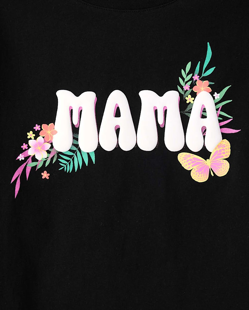 Womens Mommy And Me Mama Graphic Tee