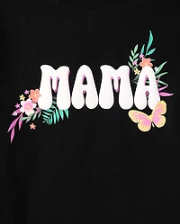 Womens Mommy And Me Mama Graphic Tee