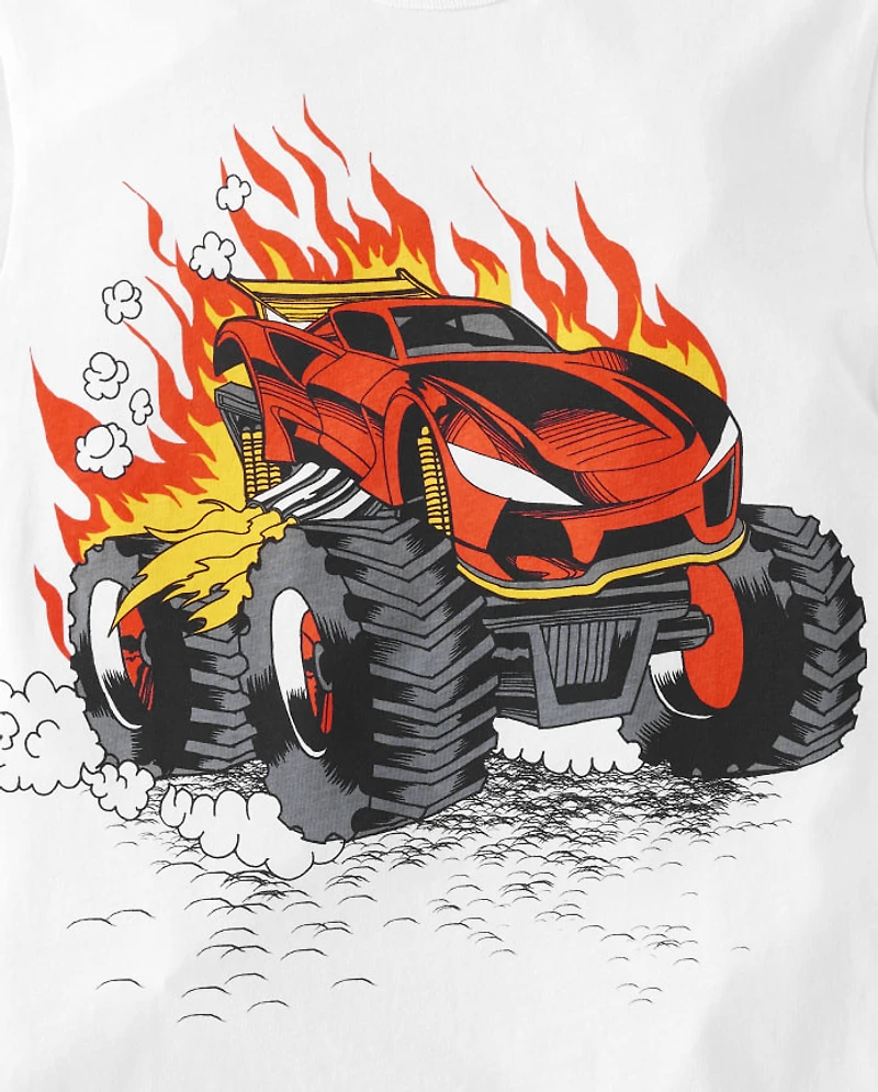 Boys Monster Truck Graphic Tee