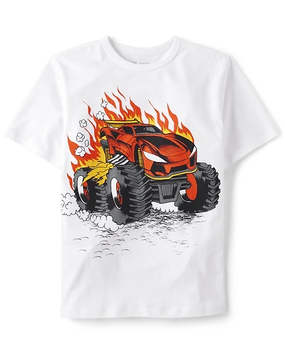 Boys Monster Truck Graphic Tee
