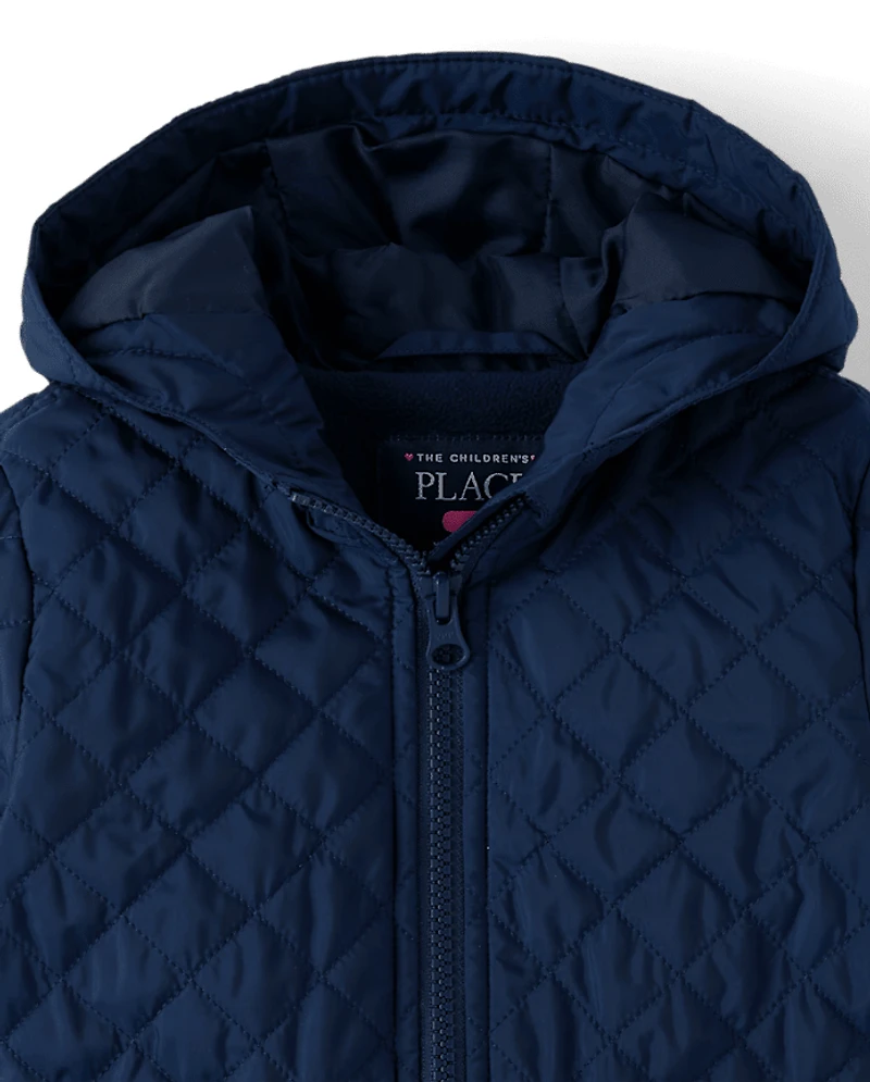 Toddler Girls Quilted Jacket