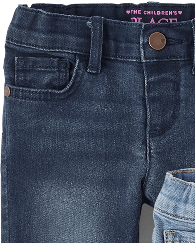 Toddler Girls Skinny Jeans 3-Pack