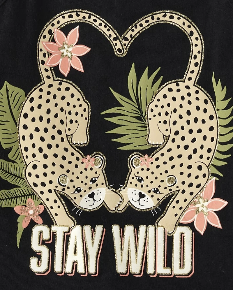 Toddler Girls Leopard Tank Top 4-Pack