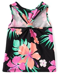 Toddler Girls Aloha Tank Top 3-Pack