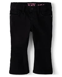Baby And Toddler Girls Flare Jeans