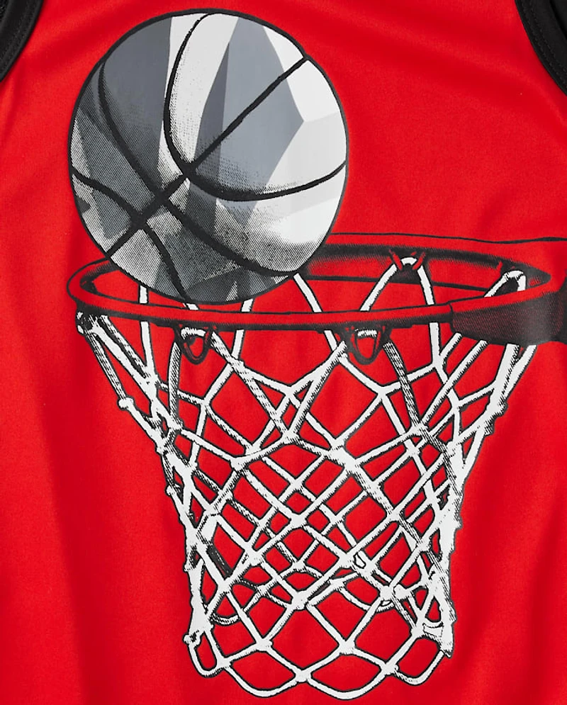 Boys Basketball Performance Tank Top