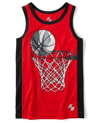 Boys Basketball Performance Tank Top