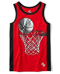 Boys Basketball Performance Tank Top