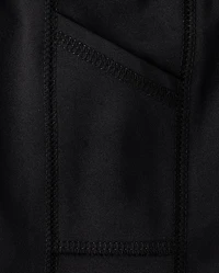 Girls Quick Dry High Rise Bike Shorts