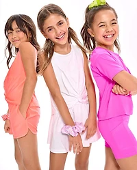 Girls Quick Dry Lined Shorts