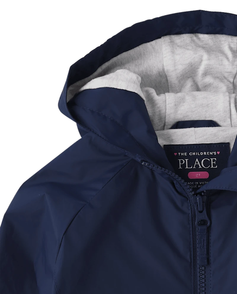 Toddler Girls Windbreaker Jacket