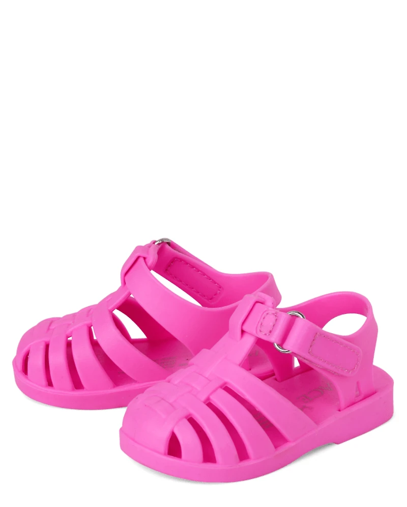 Baby Girls Jelly Fisherman Sandals