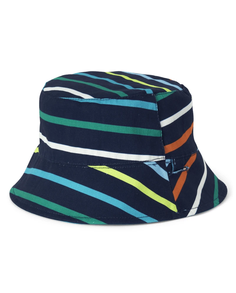 Baby Boys Dino Reversible Bucket Hat
