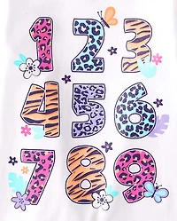 Baby And Toddler Girls Alphabet Graphic Tee 3-Pack