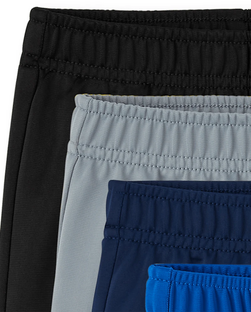 Toddler Boys Basketball Shorts 5-Pack