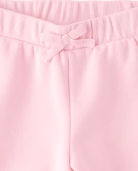 Toddler Girls Fleece Jogger Pants