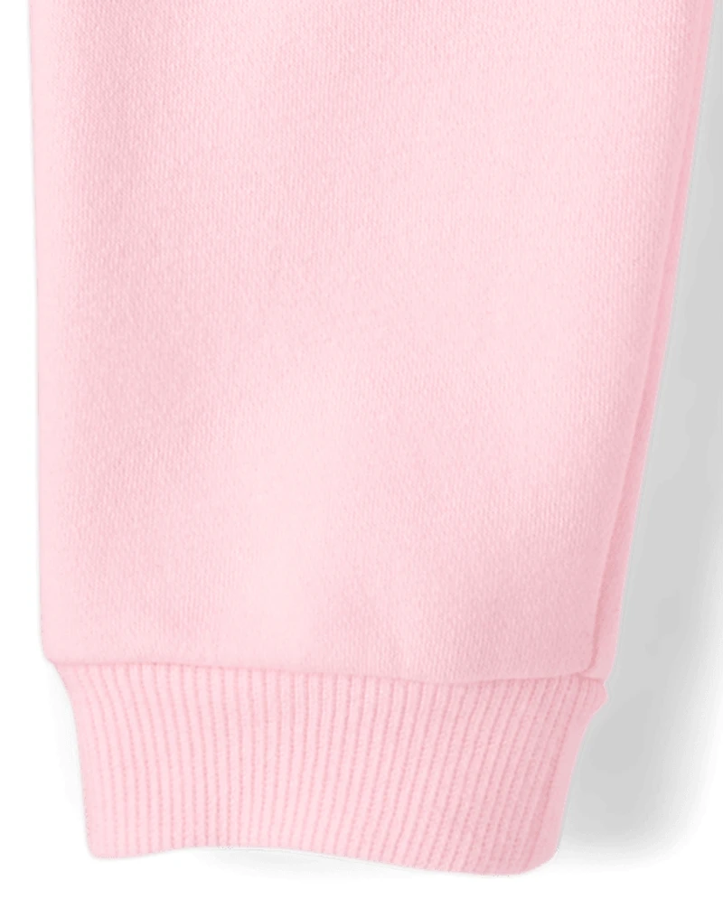 Toddler Girls Fleece Jogger Pants
