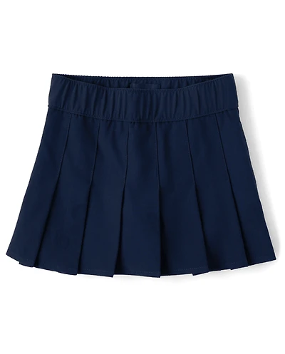 Girls Uniform Quick Dry Pleated Skort