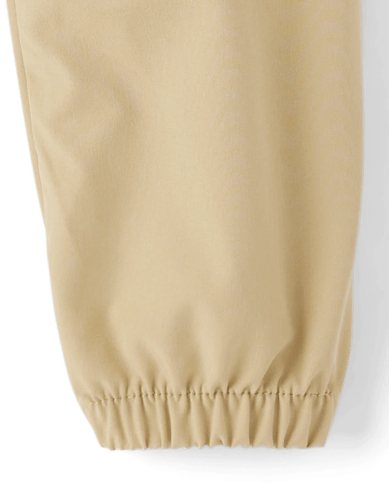 Girls Quick Dry Stretch Pull On Jogger Pants