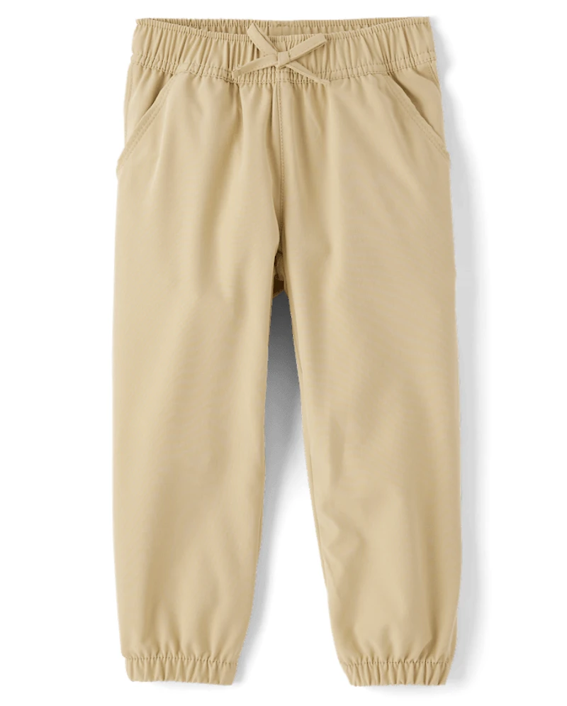 Girls Quick Dry Stretch Pull On Jogger Pants