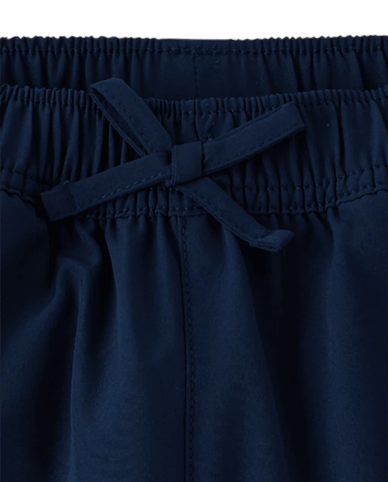 Girls Quick Dry Stretch Pull On Jogger Pants