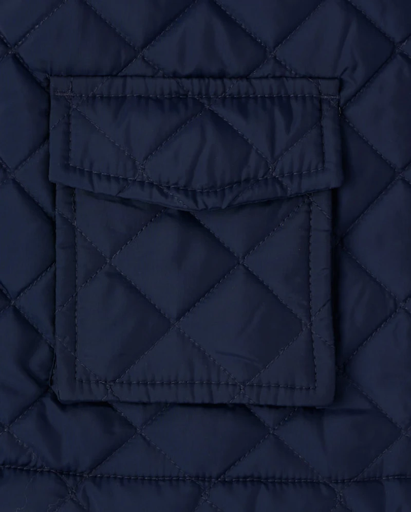 Girls Quilted Puffer Jacket