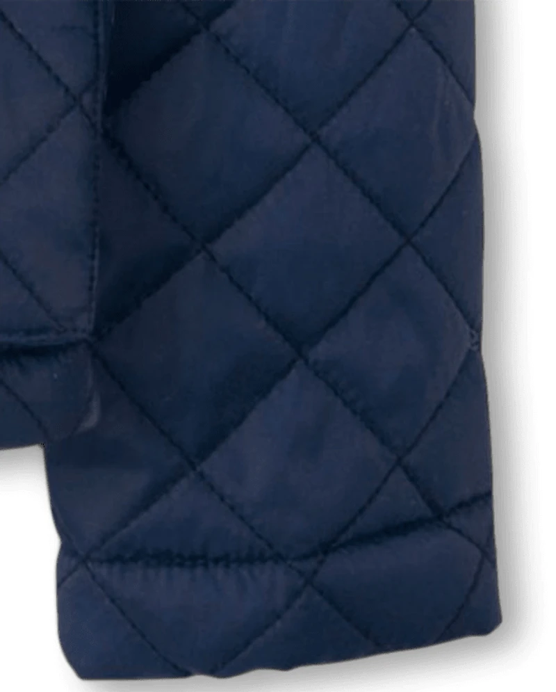 Girls Quilted Puffer Jacket