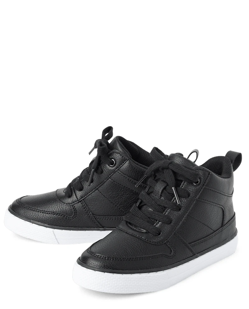 Boys High Top Sneakers