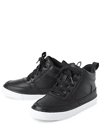 Boys High Top Sneakers