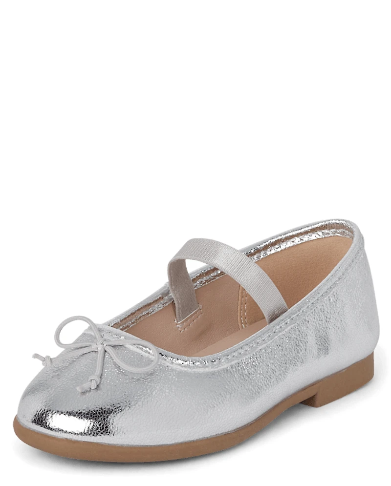 Toddler Girls Bow Ballet Flats
